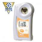 數(shù)字豆奶折射儀PAL-27S測(cè)量范圍：豆奶: 0.0 至 20.0 %；測(cè)量準(zhǔn)確度：豆奶: ±0.2 %；溶解值：豆奶: 0.1 %;可在屏幕上直接顯示豆?jié){濃度,可用水清洗.

