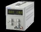 0-30V,0-5A雙路可調(diào)，單路 5V/3A 固定輸出,過流保護功能,恒壓、恒流、低紋波噪聲、低漂移,兩路通過開關(guān)在機器內(nèi)部自動連接成串并聯(lián)模式，無需外部連線雙色四 LED 數(shù)字顯示電壓、電流. 
