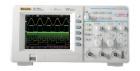 DS1042C混合信號數(shù)字示波器;帶寬:40 MHz;2通道,實(shí)時(shí)采樣率400 MSa/s，等效采樣率高達(dá)25 GSa/s;存儲深度:1M采樣點(diǎn)（單通道），512K采樣點(diǎn)（雙通道）;彩色液晶顯示
