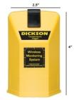 D251遠程溫度傳感器.  Dickson無線傳感器開發(fā)的無線和計算機系統(tǒng)自動化溫度/濕度監(jiān)測設(shè)備和環(huán)境監(jiān)測中的關(guān)鍵材料和設(shè)備儲存中使用.溫度測量范圍/精度:-20到+120°F (-28到+48°C)/±0.63°F(±0.35°C)

 