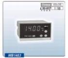 WB1403  盤裝電量表  測量項(xiàng)目：P (U×I×PF)；  輸入：AC 500V×20A；  準(zhǔn)確度等級：0.5級； 顯示方式：4 digitals，0.5''LED； 


