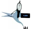 LB-4 針盤式內測卡規(guī).測量范圍:10-30MM,最小讀數:0.01MM.測量喉深:100MM,測頭高度:2MM