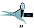 LB-5 針盤式內測卡規(guī).測量范圍:20-40MM,最小讀數:0.01MM.測量喉深:150MM,測頭高度:4MM