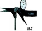 LB-7 針盤式內測卡規(guī).測量范圍:10-70MM,最小讀數:0.01MM.測量喉深:85MM,測頭高度:2MM