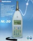 NL-20聲級計 能用來對等效連續(xù)聲級、百分率聲級和最大聲級同時測量，100dB大動態(tài)范圍便于對于如工作環(huán)境污染一類場合進行長期測量不需要量程切換.適用于環(huán)境監(jiān)測、建筑、工業(yè)機械及室內噪音測量。量程范圍：28 ～ 138dB，有A,C計權測量。