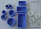 冷鑲嵌用模   Ф20，Ф25，Ф30，Ф40，Ф50mm, 40X25mm 可根據(jù)樣品大小選擇不同直徑的鑲嵌模，可滿足鑲嵌特大樣品的需要，又節(jié)約冷鑲嵌料,使用多個模子，可同時鑲嵌多個樣品采用橡皮彈性模，脫模極容易
