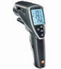 Testo 845  紅外測溫儀可調(diào)光學分辨率，遠焦為75:1；近焦為70:1，十字激光瞄準，可清晰顯示被測量區(qū)域 可選配濕度傳感器，測量濕度并計算露點，量程為–35℃～+900℃；精度高達±0.75℃，響應(yīng)極快