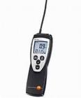 testo 425熱敏風速儀，固定連接風速探頭，帶伸縮式手柄（最長820mm），可同時測量溫度；包括電池和標定證書。熱敏風速探頭量程：0～+20 m/s
 