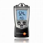 testo 610 溫濕度儀 溫度量程：-10～+50℃，分辨率：0.1℃，精度： ±0.5℃，濕度量程：0～100%RH，分辨率：0.1%RH，精度：±2.5%RH (+5～+95%RH) 
   