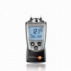 testo 606-2  水份儀 材料水份 量程：0～90%，分辨率：0.1?？諝鉂穸攘砍蹋?～+100%RH，分辨率：0.1%RH，精度：±2.5%RH (+5～+95%RH)。 空氣溫度量程：-10～+50℃，分辨率：0.1℃，精度：±0.5℃ 

