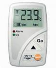  testo 177-T2電子溫度記錄儀，1通道，帶內(nèi)置傳感器，可快速瀏覽當(dāng)前讀數(shù)、儲存讀數(shù)、最大值/最小值、以及超過限值的次數(shù)。NTC(溫度)-40.0 ... 70.0 °C
 