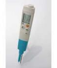 testo 206-pH2, 測(cè)量pH值和溫度，連接的pH2探頭適用于半固態(tài)物質(zhì)的測(cè)量，量程：0～+14 pH，精度：±0.02 pH，分辨率：0.01 pH
 
