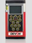 DEVON 9801 激光測距儀 測量范圍 0.3m-60m（室內(nèi)） 典型測量精度 ±2mm 基本功能 加、減、面積、體積、三角 數(shù)據(jù)存儲(chǔ) 最后10組數(shù)據(jù) 激光類型 可見635m，≤1Mw,Class2(‖)  
