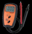 3 1/2位LCD顯示，字高18mm
電壓測量范圍：
  0~1.999V，2~19.99V，20~199.9V
電壓分辨率：(0~1.999V)1mV
            　　　(2~19.99V)10mV
           　　　 (20~100V)100mV
內(nèi)阻測量范圍：
  0~199.9m?，200~1,999m?，2~19.99?
內(nèi)阻分辨率：(0~199.9m?)0.1m?
           　　　 (200~1,999m?)1m?
           　　　 (2~19.99?)10m?
操作溫度：-10~40°C
