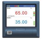 VX6000R 12路萬能輸入彩屏無紙記錄儀，可輸入標(biāo)準(zhǔn)電流、標(biāo)準(zhǔn)電壓、頻率、毫伏、熱電偶、熱電阻等信號。具有傳感器隔離配電輸出、繼電器報警輸出、變送輸出、流量積算、溫壓補(bǔ)償、歷史數(shù)據(jù)轉(zhuǎn)存、打印以及遠(yuǎn)程通訊功能。
