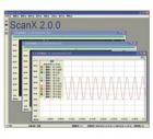 ScanX 2.0.0是盤古自動化系統(tǒng)有限公司為VX系列以及MC系列儀表開發(fā)的管理軟件，其主要功能有：1、實(shí)時數(shù)據(jù)監(jiān)控；2、歷史數(shù)據(jù)上載；3、優(yōu)盤數(shù)據(jù)讀?。?、儀表記錄數(shù)據(jù)的保存、分析、導(dǎo)出和打??；5、中英文切換。