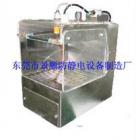特點： 

1.除塵除靜電時間0-30s可調(diào) 

2.可通過調(diào)節(jié)閥調(diào)節(jié)風速大小，三面風幕設計使工作區(qū)保持正壓狀態(tài)，避免外界環(huán)境塵埃的進入 

3.小巧，安裝靈活，透明視窗便于觀察 

4.可通過前下方的活動擋板對集塵區(qū)定期進行清潔 

5.材質(zhì)：不銹鋼，有機玻璃等 

6.可針對不同產(chǎn)品進行設計  
